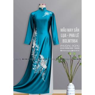 Áo Dài Bà Sui Lụa Thêu Kết Pha Lê BSLMT964